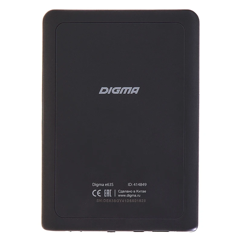 Электронная книга DIGMA E63S 6" темно-серый | Электроника