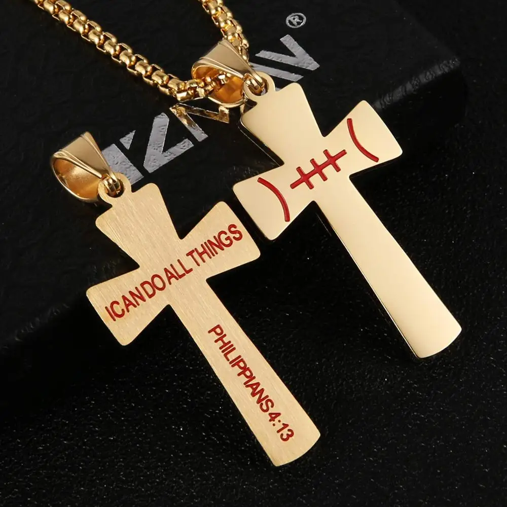 Повседневное Спортивное мужское ожерелье HZMAN из нержавеющей стали с