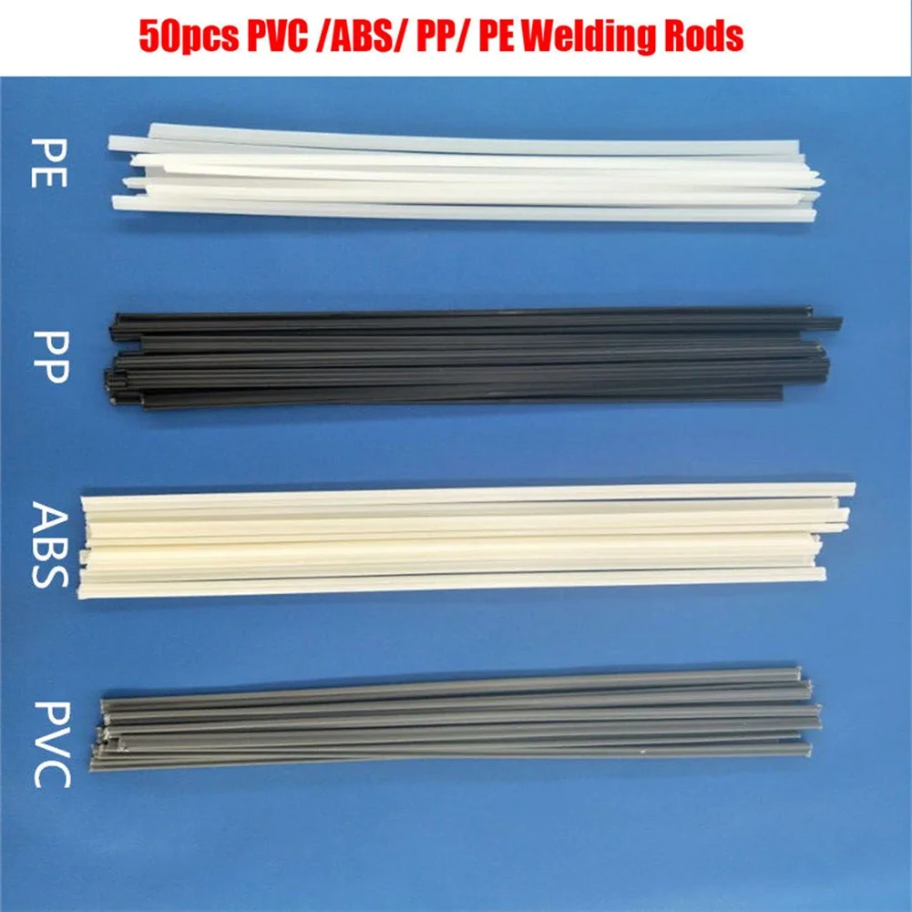 3mm white triangle polyethylene PEHD pack of 30pcs HDPE Plastic welding rods 