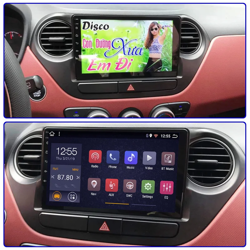 2G ram 32G rom 9 дюймов Android 8 1 full touch Автомобильная Мультимедийная система для hyundai i10