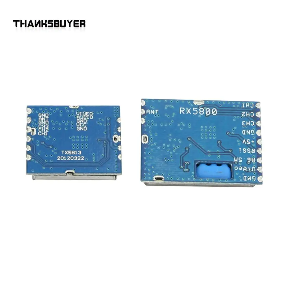 Thankbuyer 5,8G 20mw Беспроводной av-передатчик модуль + 5,8G Видео av-приемник набор для FPV системы
