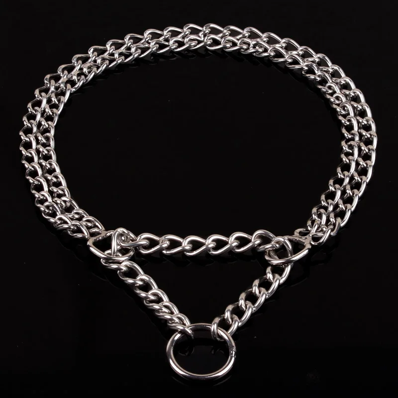 P цепь нержавеющая стальная для собаки маленькие и средние тренировочная собак