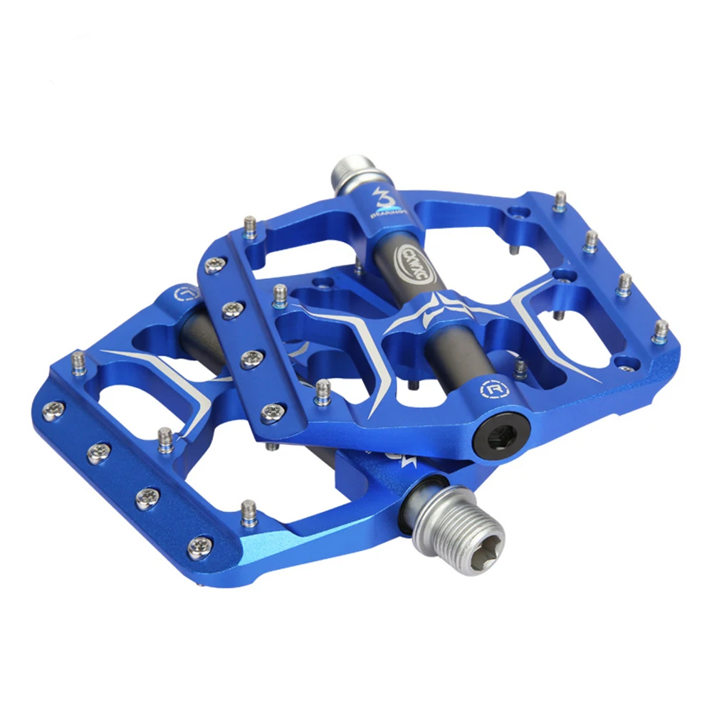 Велосипедные педали 3 герметичных подшипника широкая платформа из сплава детали