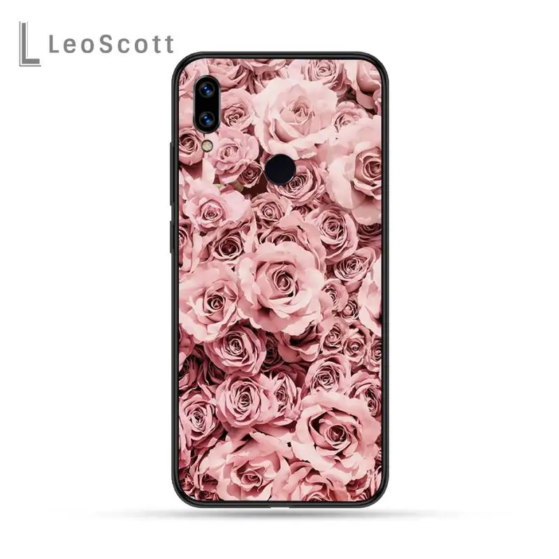 

Retro cartoon artistic flower Phone Case For Xiaomi Redmi Note 4 4x 5 6 7 8 pro S2 PLUS 6A PRO