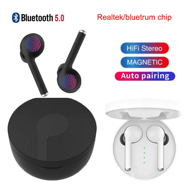 TW40 TWS беспроводные наушники Realtek хорошее качество звука для iPhone 11 Pro Max Samsung Huawei Xiaomi