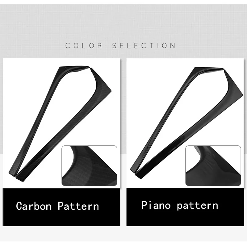 MK7 углеродное волокно черный АБС пластик Материал авто Стайлинг заднего крыла
