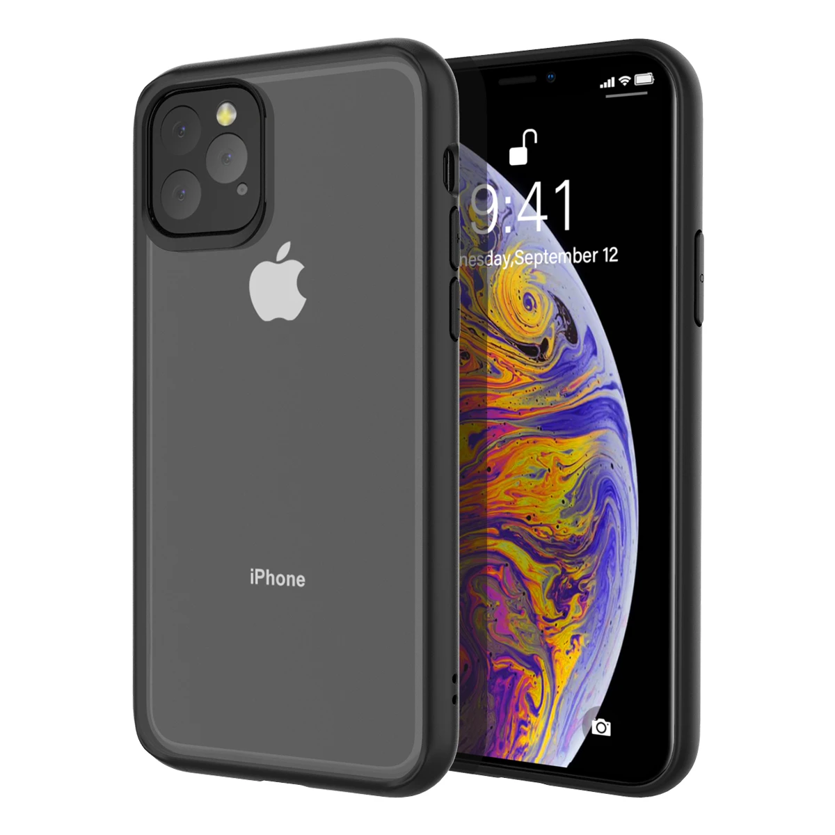 For iPhone 11 Pro Max X XS MAX XR Case Clear Hybrid TPU+PC Transparent Shockproof Cover for 7 8 Plus | Мобильные телефоны и