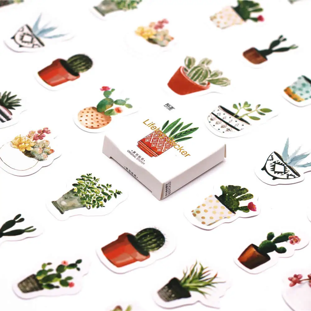 45 шт./компл. kawaii стикер для канцелярских товаров creativa с милым Рисунком Птиц