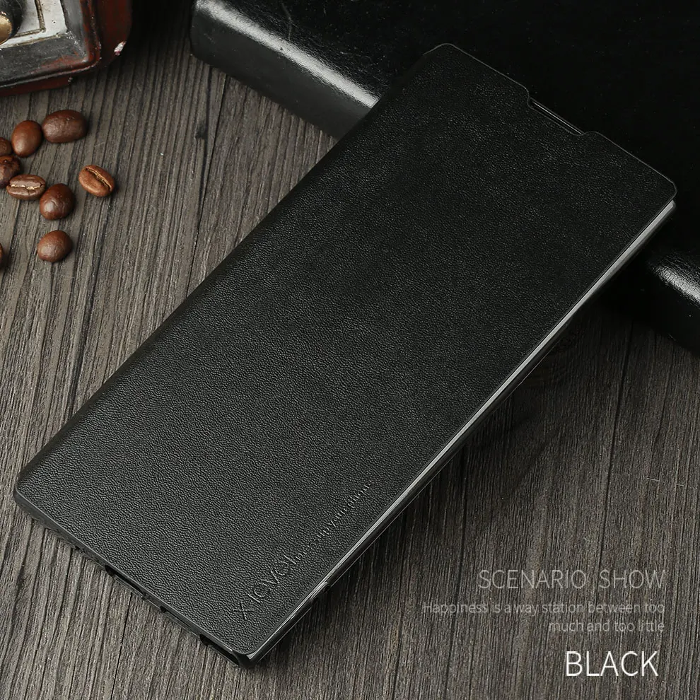 X-Level кожаный чехол-держатель для samsung Galaxy Note 10 plus ультра тонкий флип-чехол для телефона для samsung Note 10 чехол Note10