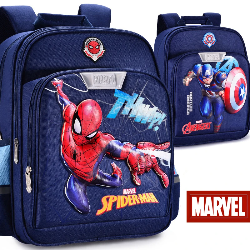 Детский рюкзак холодный человек-паук Disney школьные ранцы для мальчиков и девочек