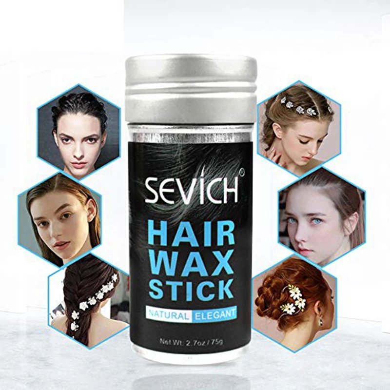 

Sevich 75g Hair Edge Control Gel Stick Long Lasting Hair Wax Professional Hair Finishing Cream Unisex Not Greasy Hairsticker