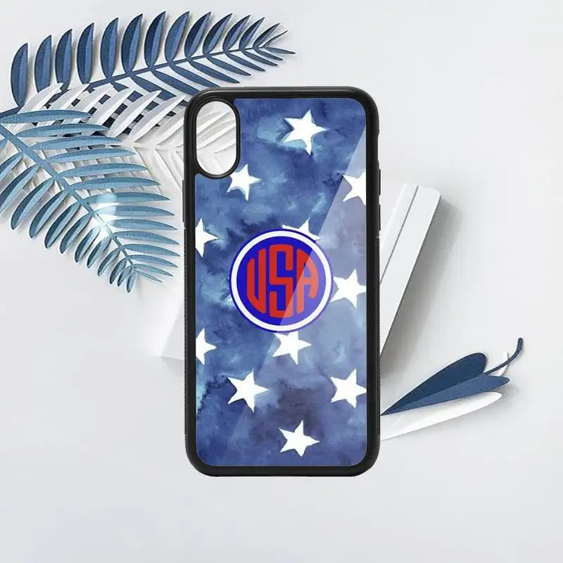 

luxury America USA Flag Phone Case coque funda shell PC for iPhone 11 12 pro XS MAX 8 7 6 6S Plus X 5S SE 2020 XR