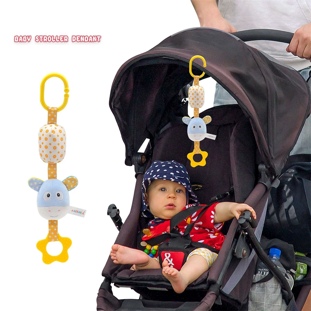 

Мультяшная детская игрушка на коляску, симпатичный Ослик, подвесная погремушка, Детские успокаивающие Развивающие игрушки для детей 0-12 мес...