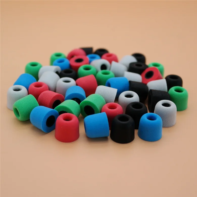 

2Pair(4pcs) Noise Isolating Super Soft Memory Foam Ear Pads Earbuds for In Earphone Headphones Slow Rebound Sponge Earplugs