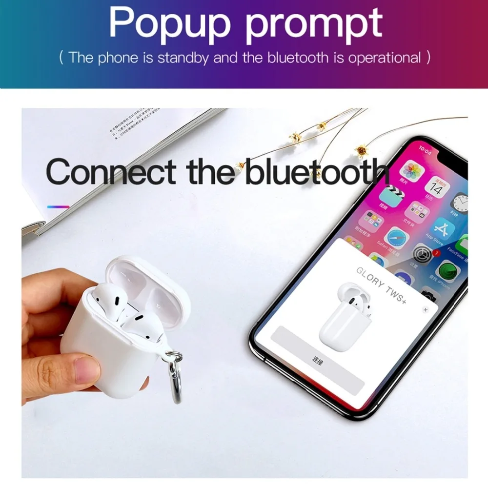 TOTUDESIGN EAUB-022 серия Glory Bluetooth 5,0 TWS Беспроводная bluetooth-гарнитура наушники