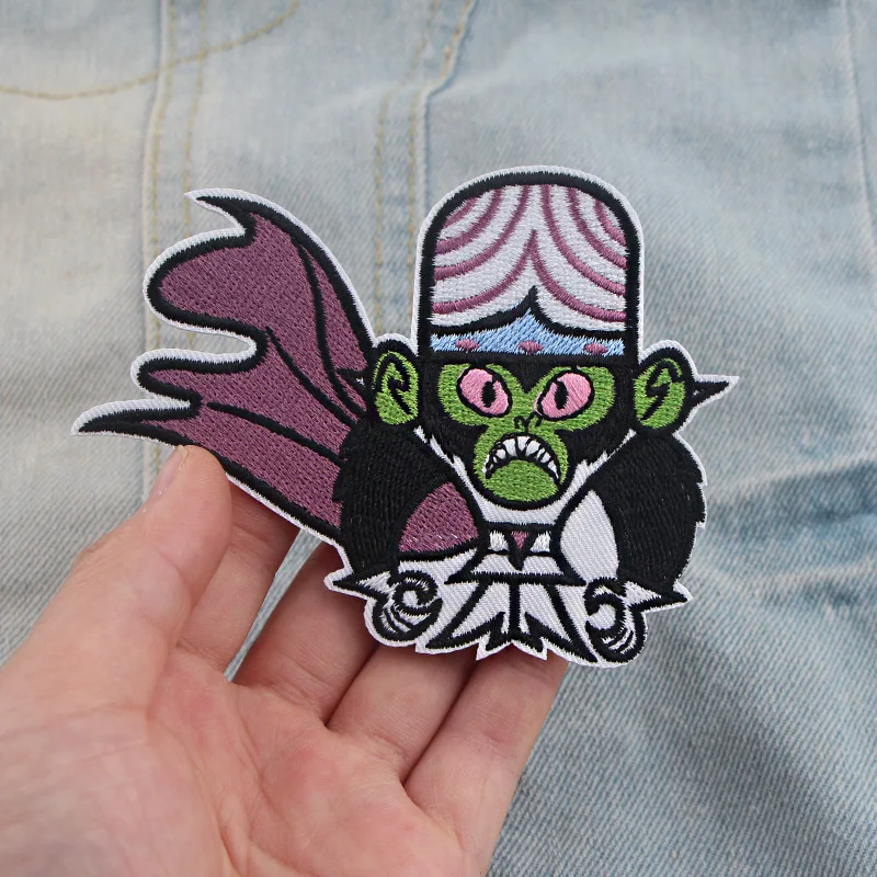 R961 1 шт мультяшный злодей обезьяна крутая фигура Pacth наклейки утюжок на Патчи для