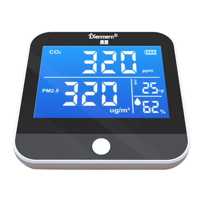 

Детектор углекислого газа PM2.5, датчик температуры и влажности воздуха NDIR