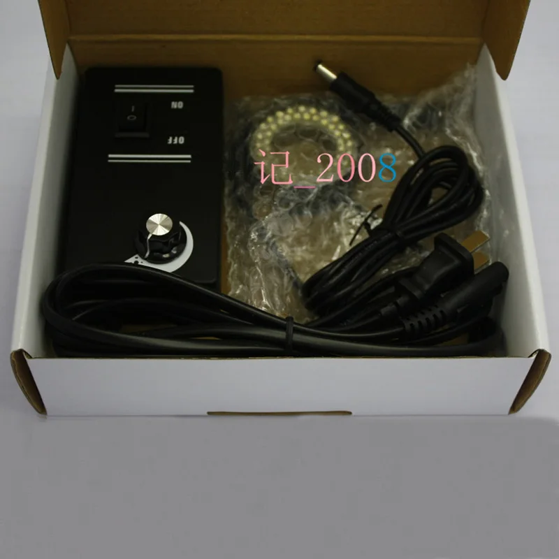 

Optical LED Ring Light Source Microscope Illumination 30mm Inner Dia White Light 48 LED Lights Infrared 940nm 850nm Illuminator