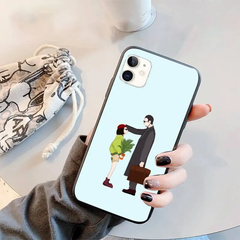 

Leon Matilda Natalie Portman Movie Phone Case for iPhone 11 12 pro XS MAX 8 7 6 6S Plus X 5S SE 2020 XR mini