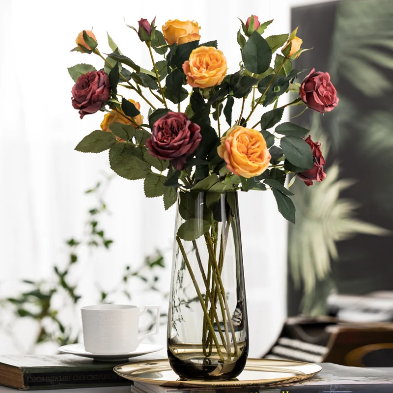 Креативная декоративная ваза в скандинавском стиле стеклянное украшение Ранняя