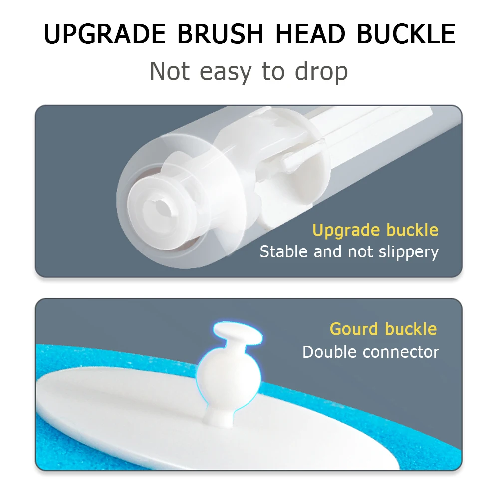 disposable bathroom toilet brush with cleaning replacement brushes head wall mounted cleaner tool bathroom accessories free global shipping