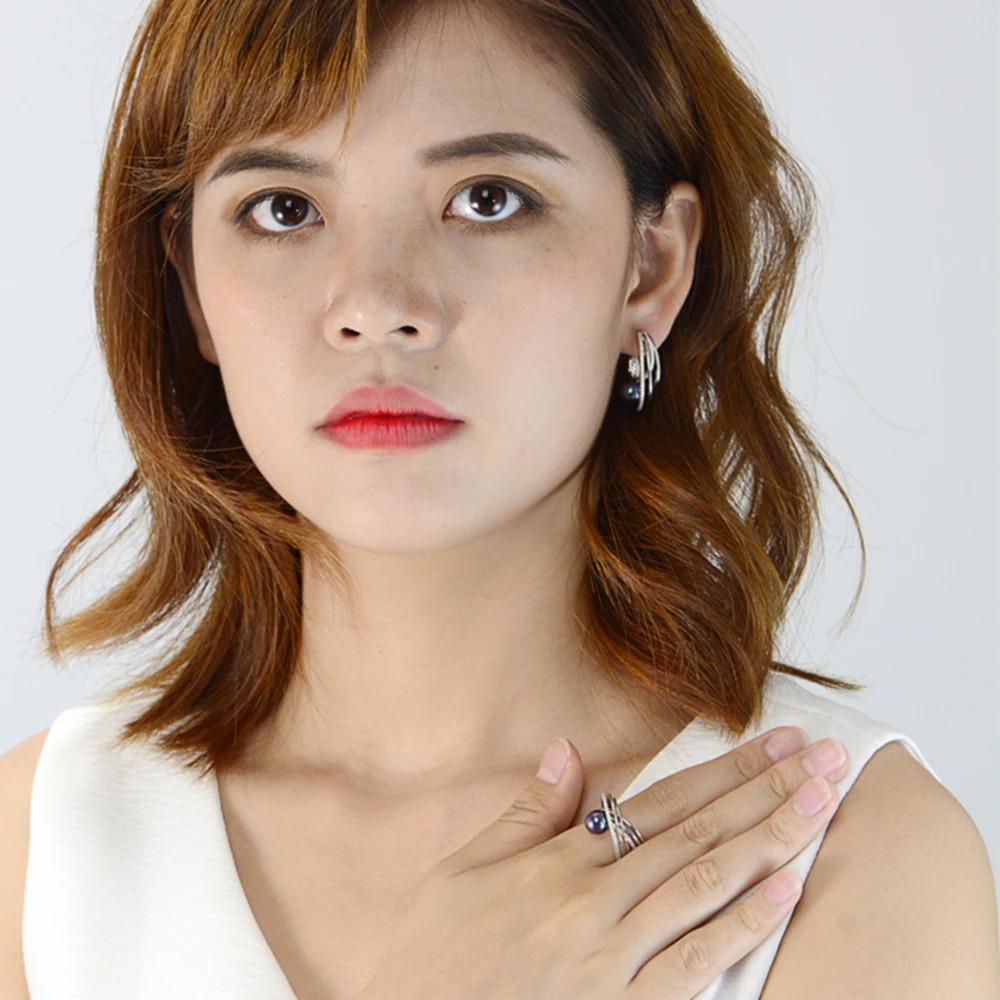 

2021 Fashion 2021 Trend Ceramic Cute Jewelry Set Earrings For Women Rings For Women Ceramic Accessorie Girl