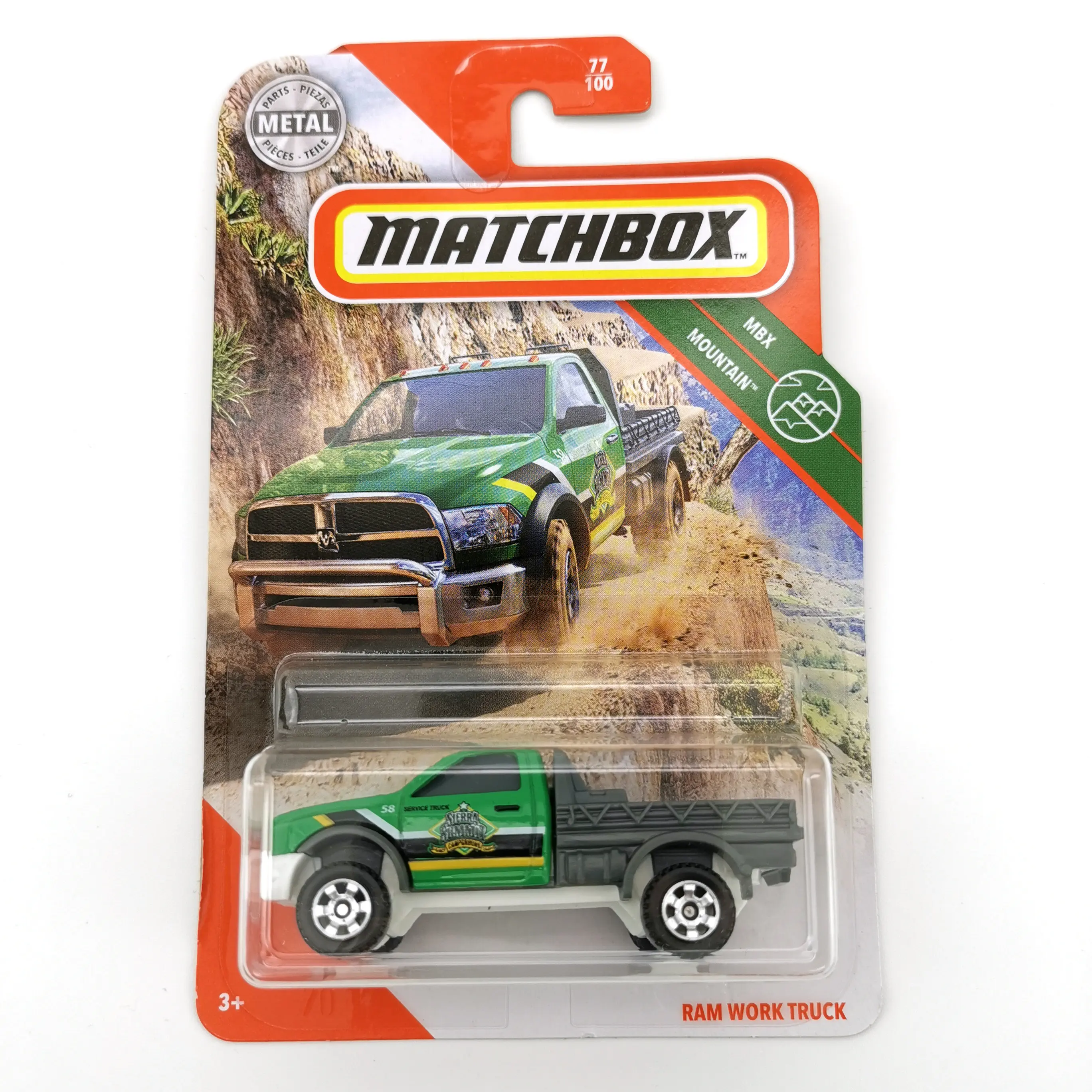 

2020 Matchbox Car 1:64 Sports car RAM WORK TRUCK Metal Material Body Race Car Collection Alloy Car Gift