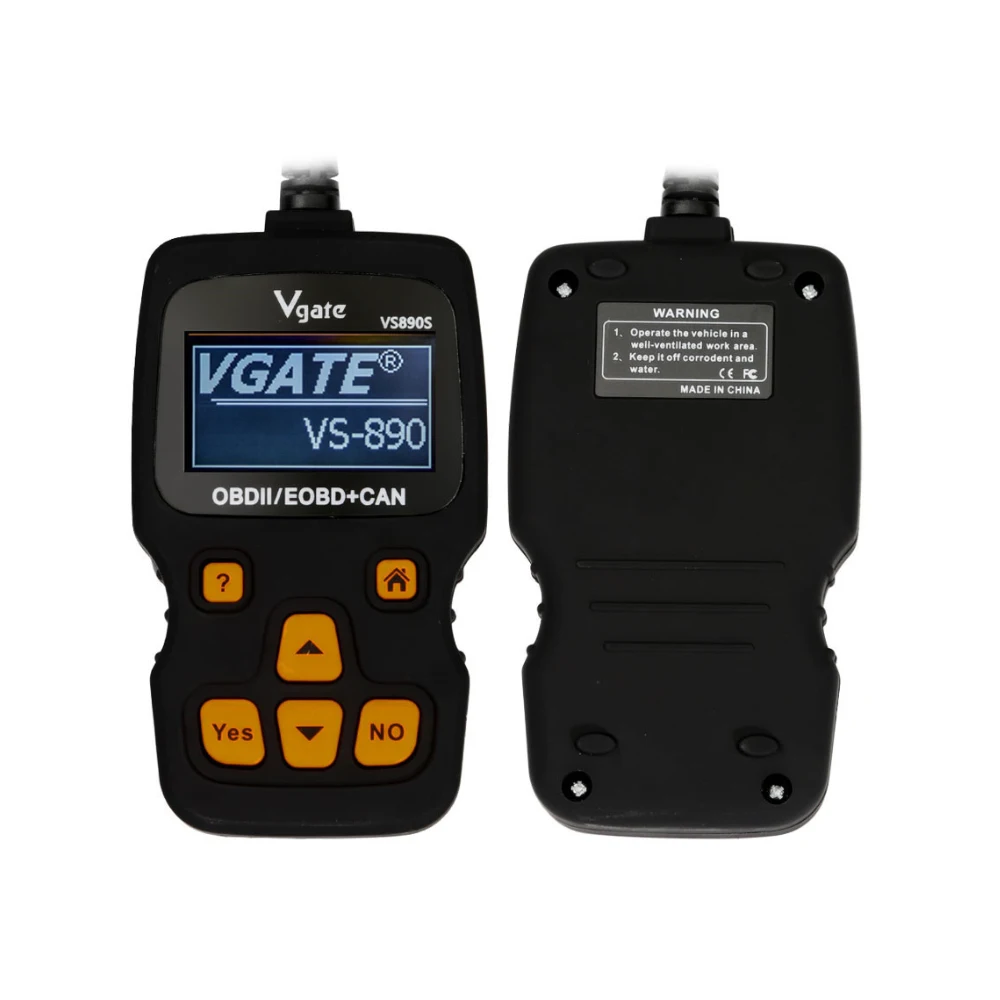 Автомобильный сканер VS890 Vgate диагностический инструмент OBD2 CAN BUS считыватель