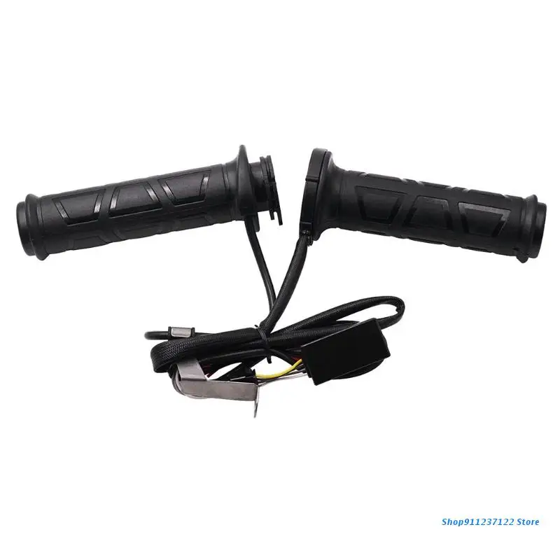 

P82B 22mm Electric Heated Pad E-bike Handlebar Warmer Winter Grips Heating Cushion E-bike MotorbikeHandlebar Warmer