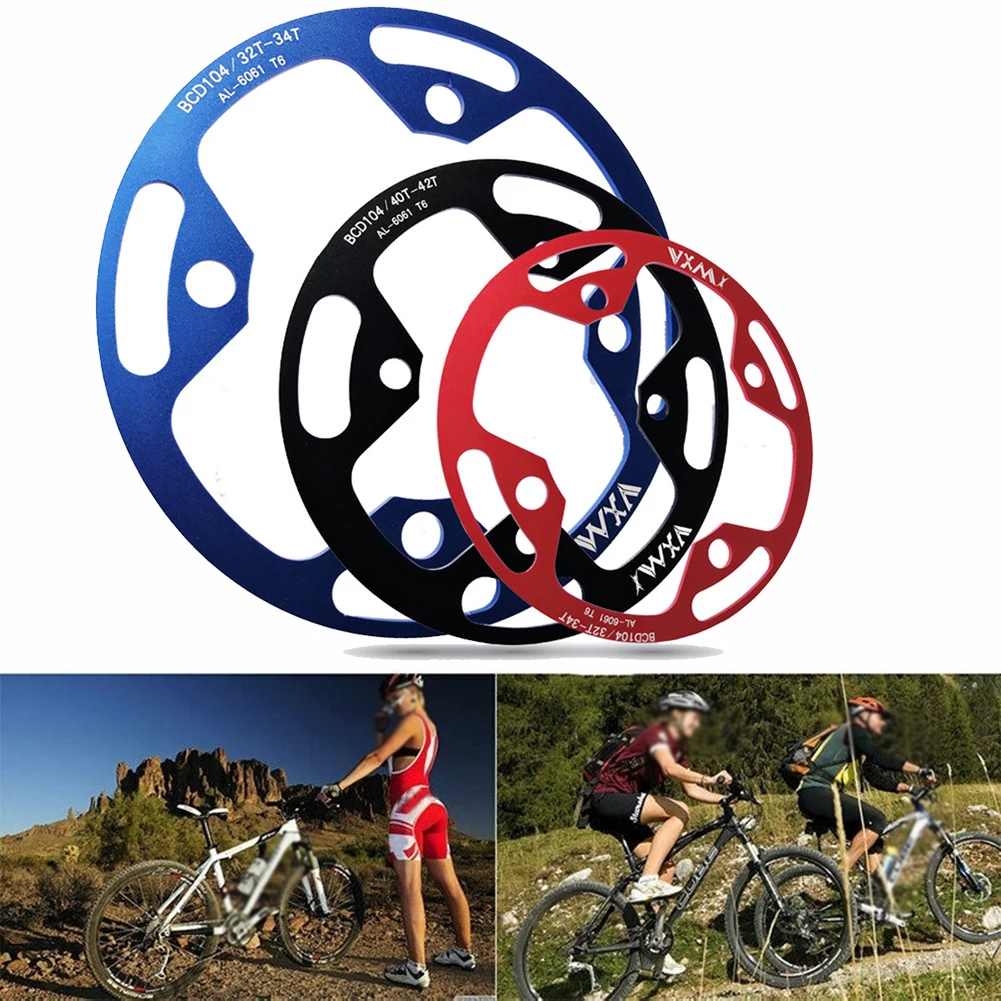 

Bicycle Crank Toothed Disc Chain Gear Cover 104BCD 32T-42T MTB Mountain Bike Narrow Wide Chainring Crankset Tooth Plate Parts