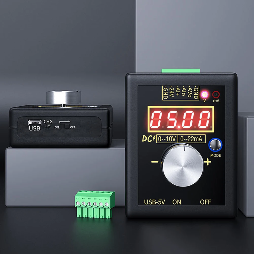 Портативный генератор сигналов имитатор напряжения тока источник сигнала выход