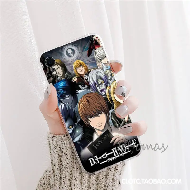

Death Note Ryuk kira Phone Case For iphone 12 5 5s 5c se 6 6s 7 8 plus x xs xr 11 pro max mini