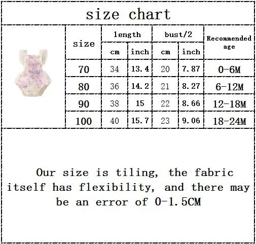 

Infant Baby Girls Summer Fly Sleeve Embroidery Flower Ruched Flower Beaded Outwear Kids Jumpsuits Toddler Bodysuits 0-24M