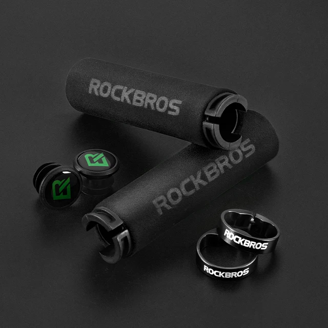 Велосипедные ручки ROCKBROS MTB, силиконовые, противоударные, поглощающие мягкие велосипедные ручки, ультралегкий велосипедный руль