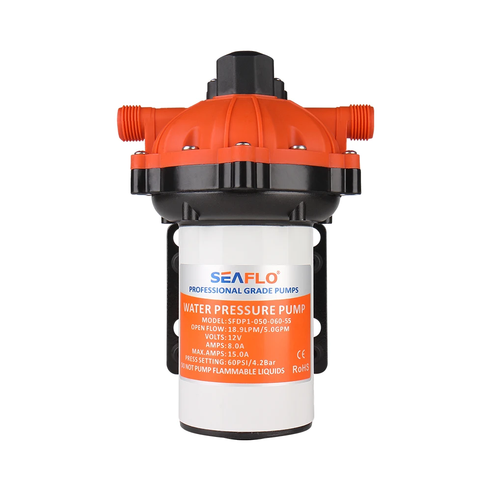 SEAFLO 55 серия автоматический мембранный насос 12V 3 0 20.0LPM 17 70PSI|Морской насос| |