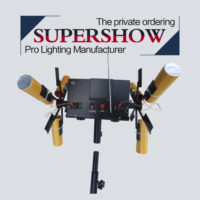 Пиротехника Двойные колеса холодные Салюты этап Корпус аппарата контроля