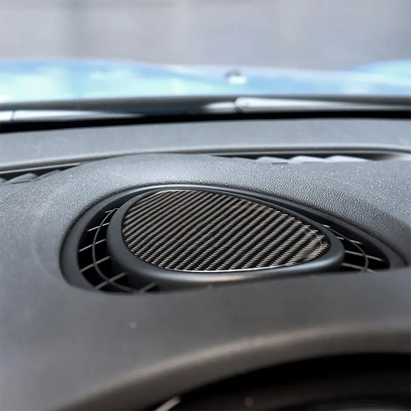 

Carbon Fiber Car Accessories Interior Dashboard Panel Decoration Protective Cover Trim Stickers For MINI F56 F55 F54 2007-2013