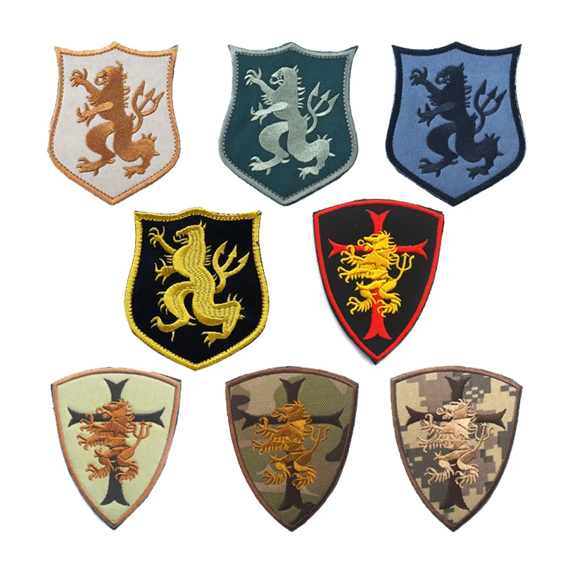 Постер спецназ 6-го подразделения повязка на руку с вышитым логотипом значок