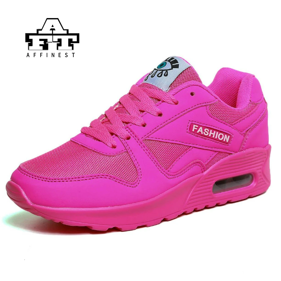 Женские кроссовки с воздушной подушкой дышащая Спортивная обувь на платформе