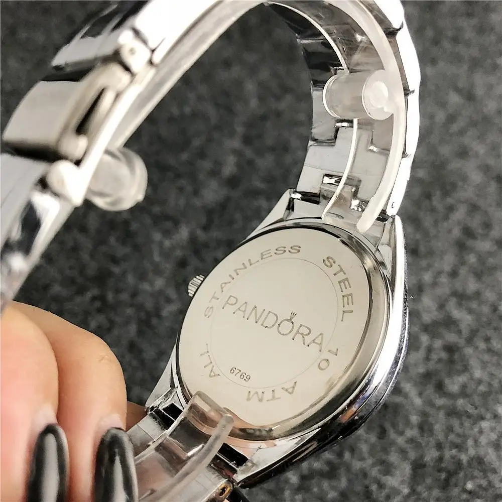 

Women Pandora bracelet charms silver 925 original Luxury Ladi For Women mujer saat