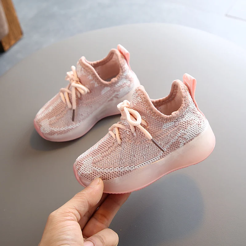 2021 детские кроссовки для мальчиков и девочек от 1 до 5 лет модная спортивная обувь