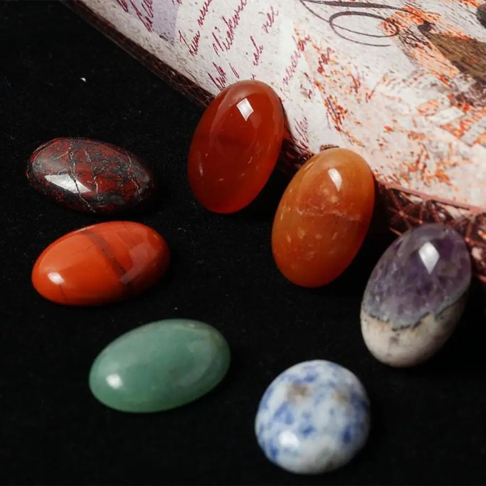 

7pcs/set Natural Crystal Yoga Healing Energy Stone Reiki Gemstones Chakras Quartz Mineral Home Decor Ornaments Christmas Gifts