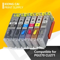 pgi270 cli271 refillable ink cartridge compatible for canon for canon pixma mg7720 ts9020 ts8020 printer