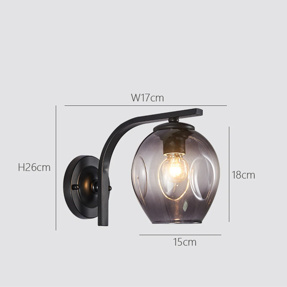 Настенный светильник в скандинавском стиле бра для комнатных лестниц