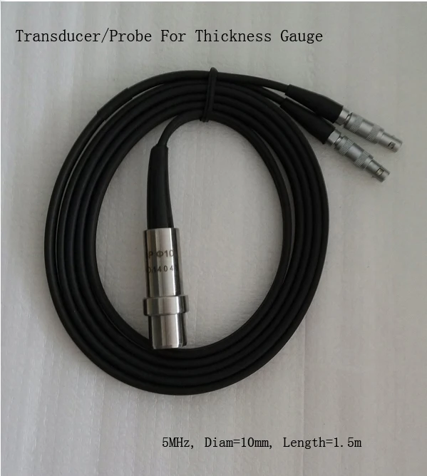 Sensor Ultrassônico do Transdutor da Ponta de Prova de Tmteck N05 para o Calibre Ultrassônico da Espessura Instrumentos de medição de largura