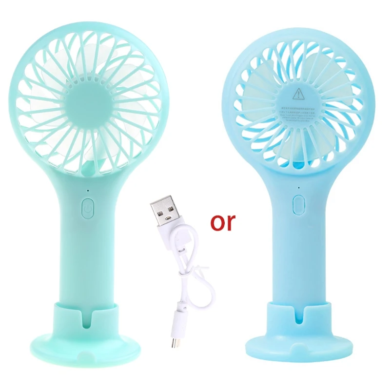 

Mini Portable Air Cooler Handheld Fan USB Rechargeable Small Personal Cooling