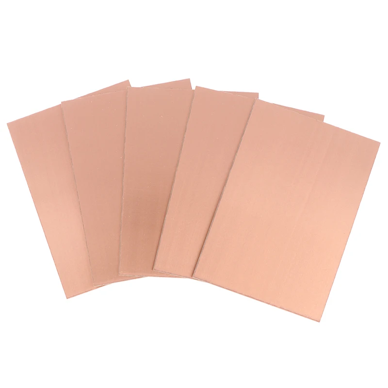 5 шт. Односторонняя печатная плата плакированная пластина ламинат универсальная