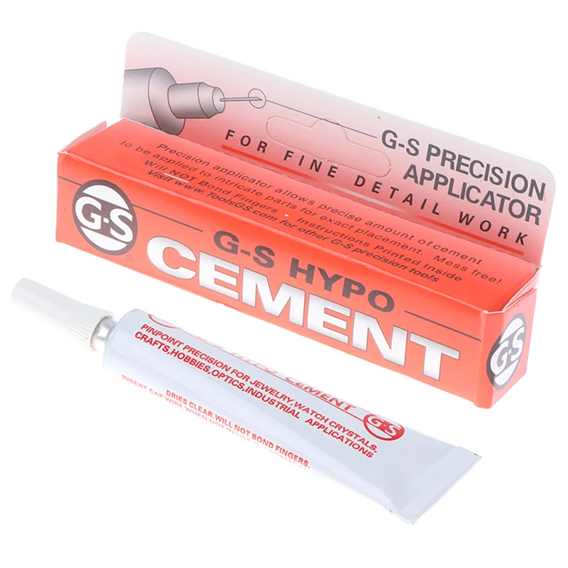 

1pc 9ml G-s Hypo Cement Precision Applicator Adhesive Glue For Gluing Fix Jewelry Repair Tool