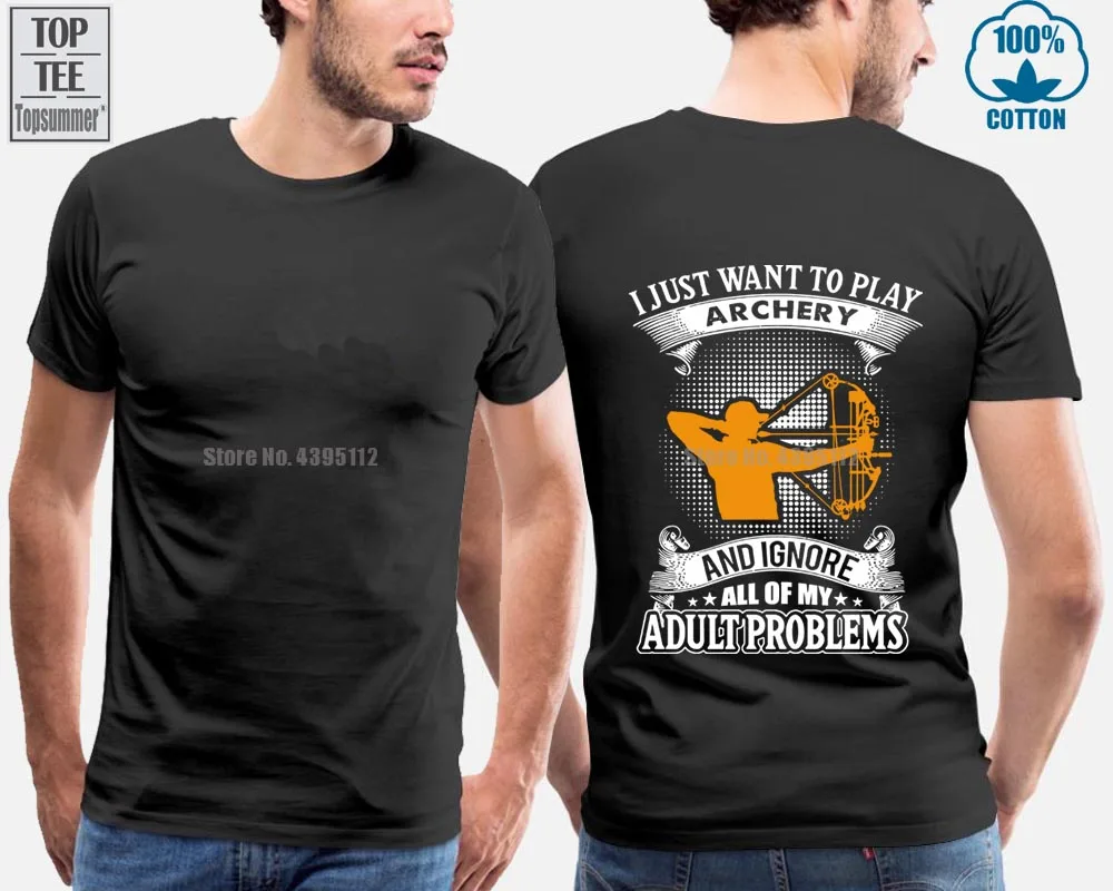 

Trendy Archery T Shirt Elegant T Shirts Elegant Printed Round Men T Shirt Cheap Price Top Tee Sleeve Harajuku Tops