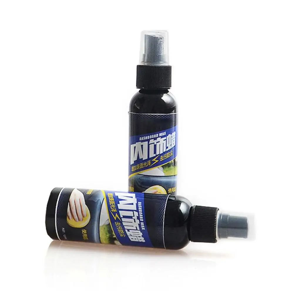 

30ML Car Vehicle Wax Interior Restorer Dashboard Seat Glossing Maintenance Tool